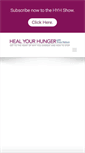 Mobile Screenshot of healyourhunger.com